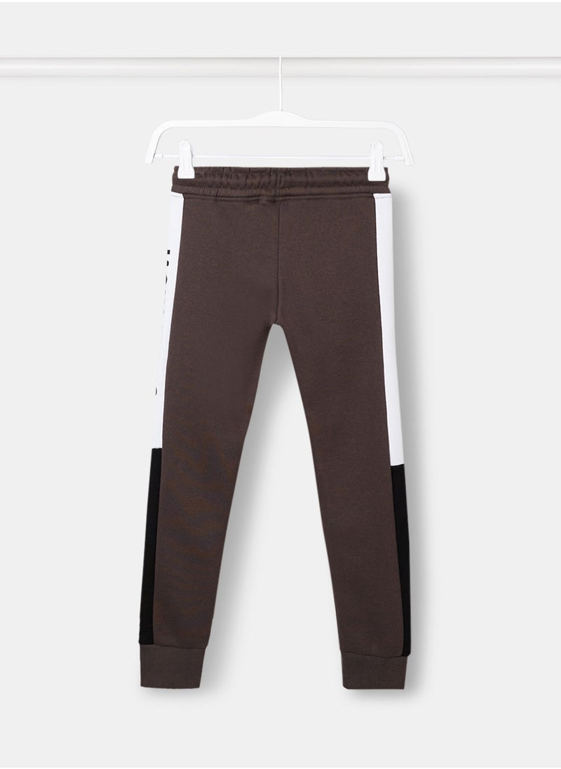 JACK & JONES - Boys Contrast Panel Sweatpants - Image 1