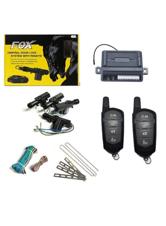 فوكس يوفر قفل مركزي فوكس حماية كاملة لسيارتك بنظام قفل ذكي وسريع - Y116 - Image 1