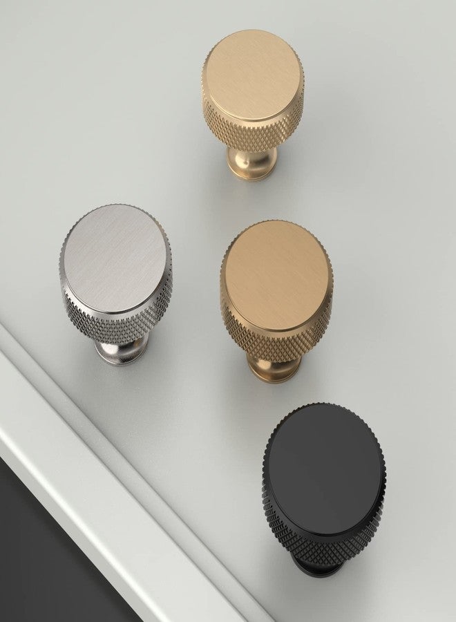Amerdeco 10 Pack Gold Knurled Cabinet Knobs Kitchen Cabinet Handles for Drawer Dresser, Cupboard and Wardrobe ZH0036 - Image 3
