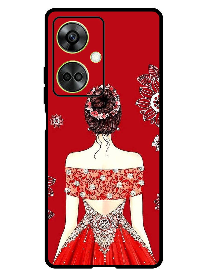 Theodor Protective Case Anti Scratch Shock Proof Bumper Cover For OnePlus Nord CE 3 Cute Ladyy - Image 1