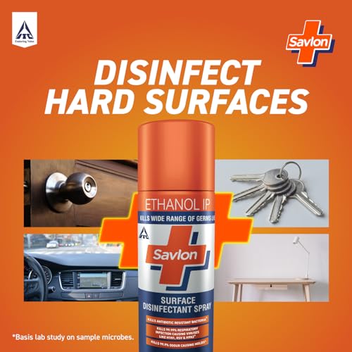 Savlon Surface Disinfectant Spray Sanitizer, Germ Protection on Hard & Soft Surfaces, 170g - Image 3