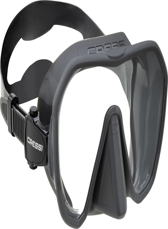 Cressi Z2 Frameless Masks, Graphite - Image 2