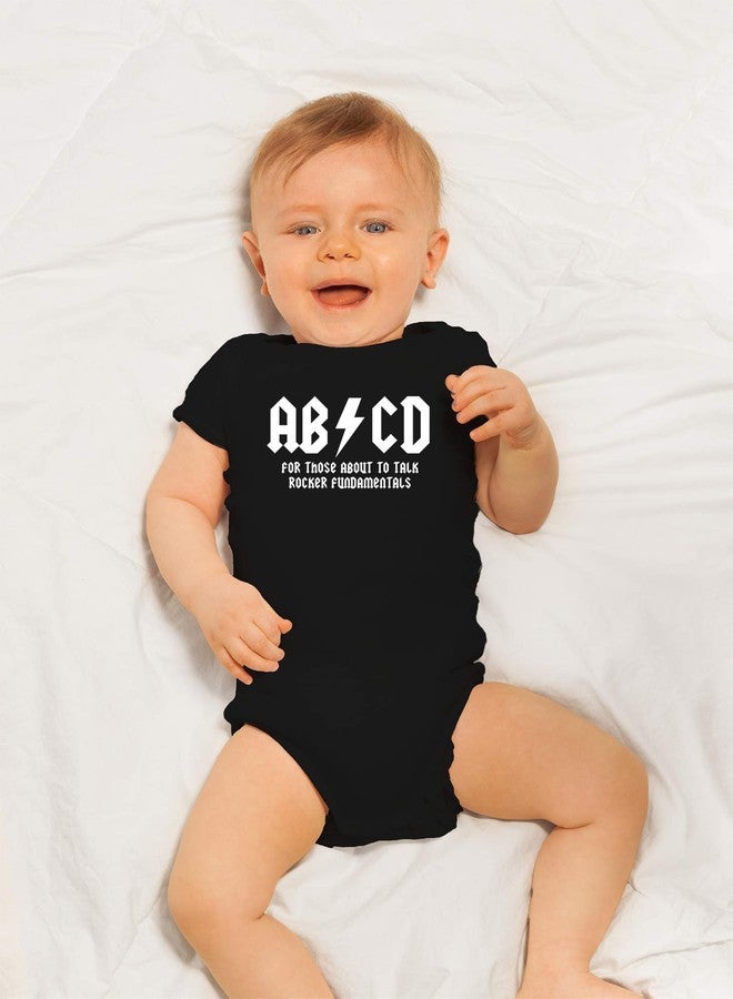 CBTwear ABCD - Baby Clothes - Funny Newborn Bodysuit Outfits for Boys and Girls (6 Months, Black) - Image 4