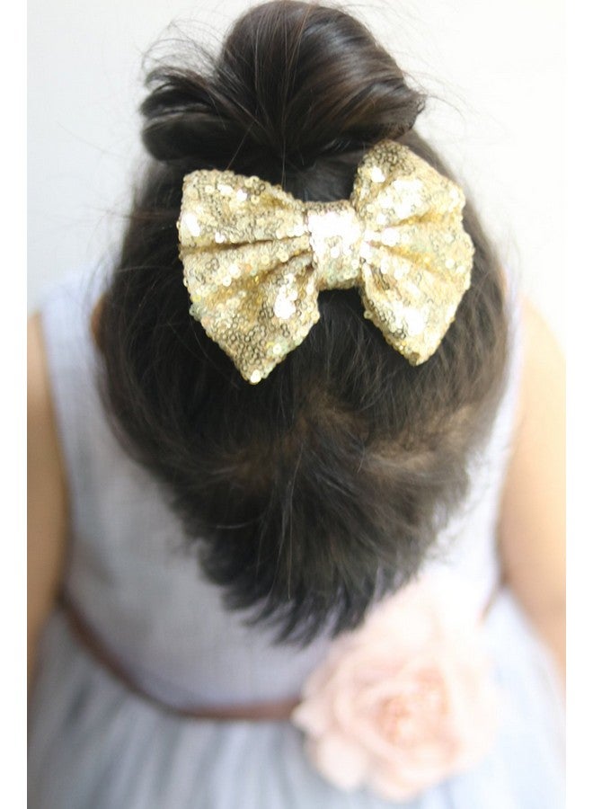 Missgrace Hot Gold Hair Bow.Hair Bows Hair Clipsgirls Hair Bows.Hair Bows - Image 5