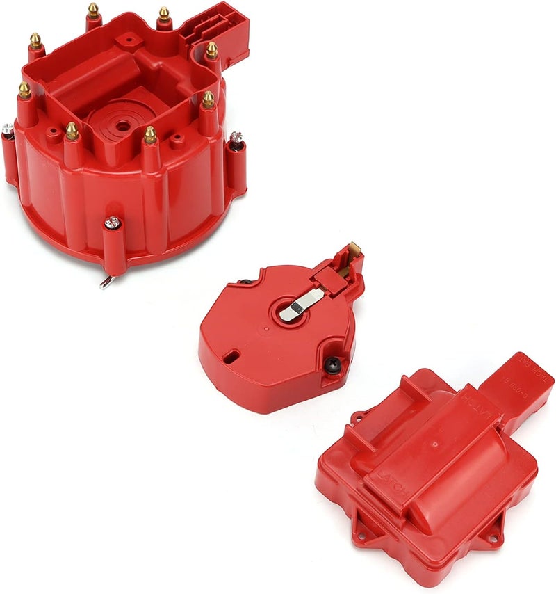 ABS Distributor Cap, High Performance & Easy to Install, V8 Engine Replacement, Compatible with, - Image 1