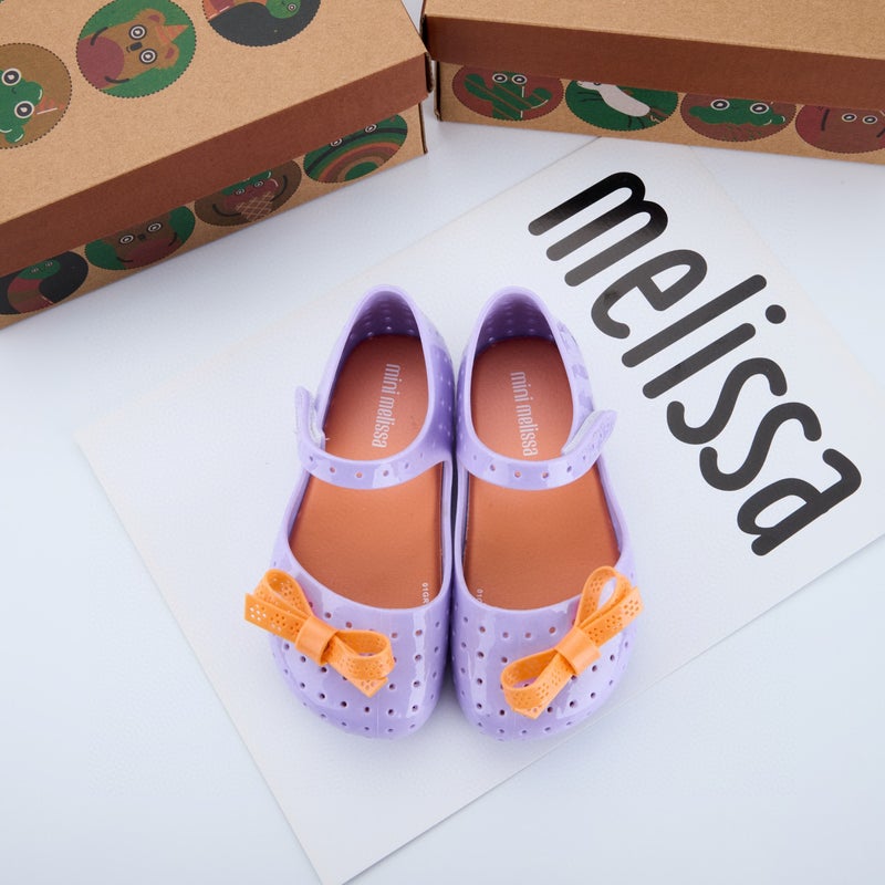 Melissa Children'S Jelly Shoes Melissa Girls Sandals Bow Beach Shoes Hole Shoes Women - Image 1