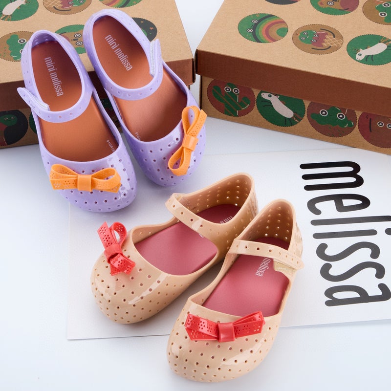 Melissa Children'S Jelly Shoes Melissa Girls Sandals Bow Beach Shoes Hole Shoes Women - Image 4
