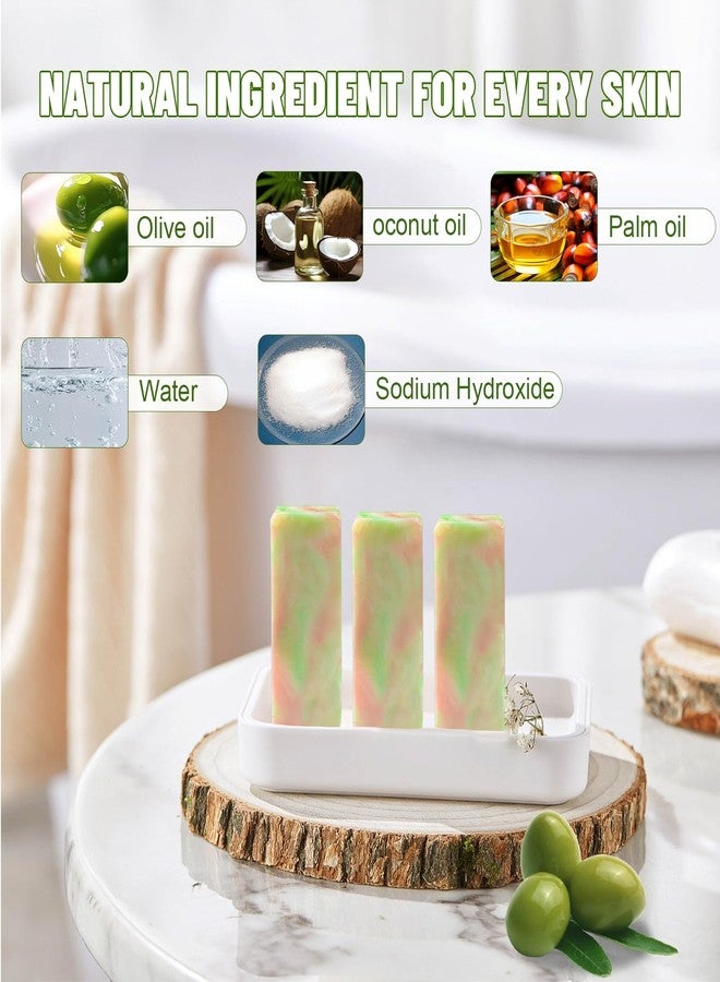 MR.A 23pcs Handmade Travel Soap, Mini Olive Hand Soap Individually Wrapped, Body Bath Gentle Bars Men Women, Travel Size Toiletries for Homeless and Hotel, Essentials Wash for Guest Bathroom - Image 2