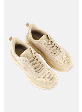 RBX Women Lace Up Running Shoes, Beige  - Image 4