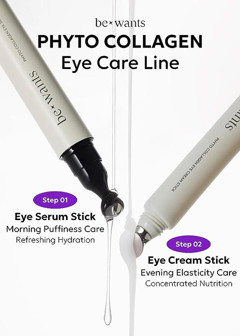 BE+WANTS bewants Under Eye Cream for Dark Circles, Cream Stick for Puffiness, Bags, and Wrinkles, Korean Skincare Solution for Tired Skin Around the Eyes (1 Pack) - Image 3