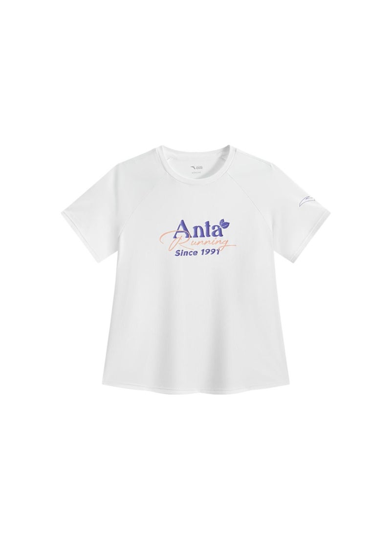 ANTA Kids Breathable Sports T-Shirt – Short Sleeve Running Tee - Image 1