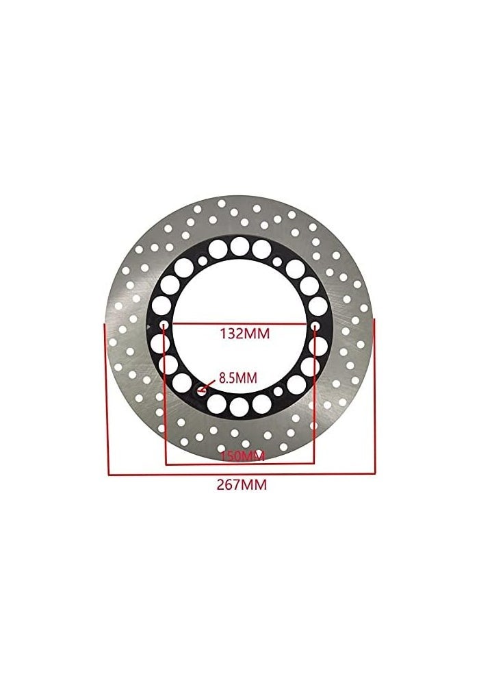 Wivplex Motorcycle Rear Brake Disc Rotor - Image 2