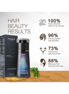 POLAR Hair Care Shampoo, Polar Hair Care Instant Dye Shampoo, Polar Hair Care Dye Shampoo (Purple)  - Image 2