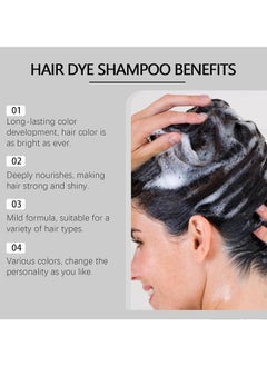 POLAR Hair Care Shampoo, Polar Hair Care Instant Dye Shampoo, Polar Hair Care Dye Shampoo (Purple)  - Image 5