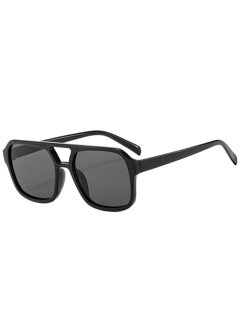 General Retro 70s Square Aviator Sunglasses Women Men Rectangular Sunglasses Flat Frame Fashion Sunglasses  - Image 1