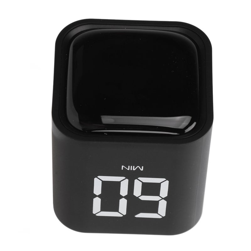 Timer 5min 10min 30min 60min Timing Volume Adjustable Rotation Timer Type C Fast Charging Timer Clock for Cooking Reading Game Sports Black - Image 3