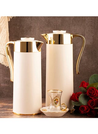 طقم ترامس فلورا من السيف للشاي والقهوة لولؤي/ذهبي - pzsku/Z0223E68E3EB22D131194Z/45/_/1687349382/d4f72bf9-88e5-4d88-823a-51e9138dc15e