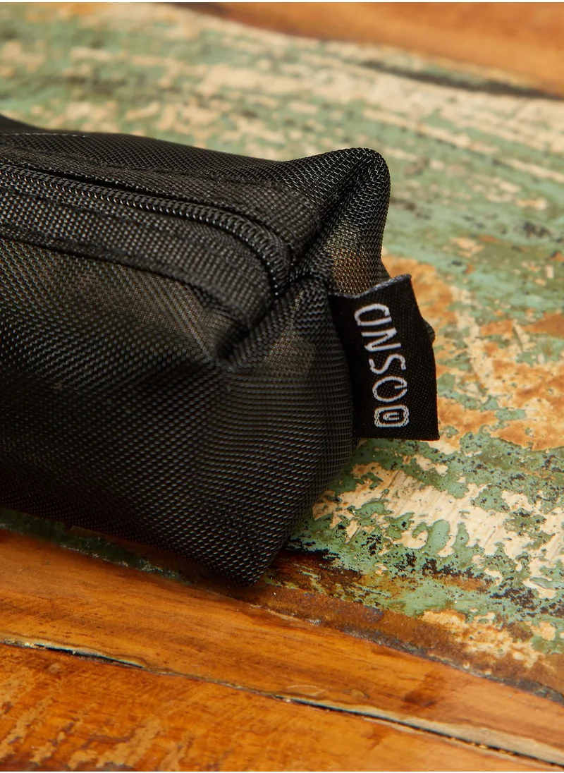 AURORA Black Mesh Pencil Case