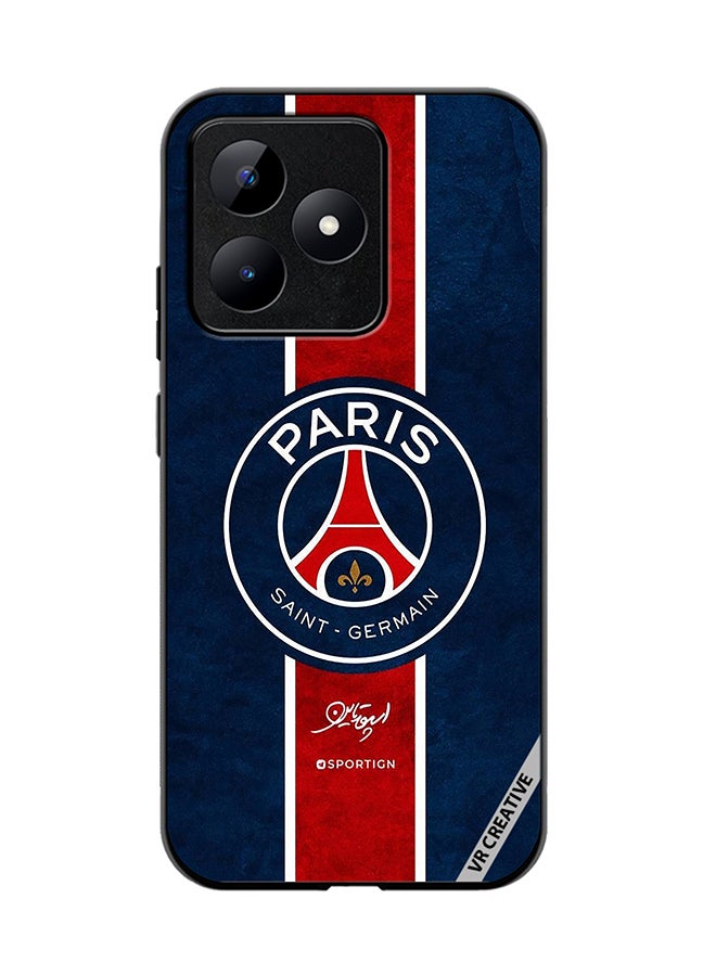 VR CREATIVE Protective Case Cover For Realme C53 Paris Saint Germain Design  Multicolour - Image 1