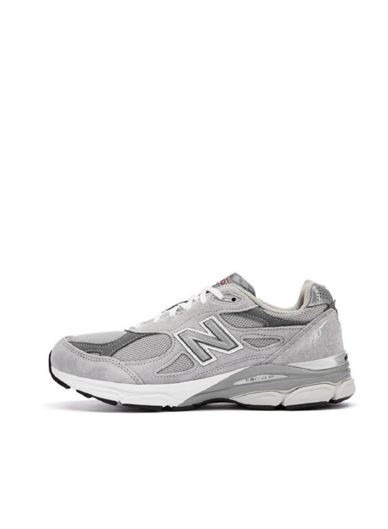 New Balance 990V3 Retro Athlesiure Sneakers Gray For Men/ Women/Teens - Image 1