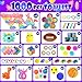 DKZ 1000Pcs Fidget Toys Pack Bulk Party Favors for Kids Stocking Stuffers Treasure Box Chest Birthday Party Classroom Carnival Prizes Pinata Stuffers Goodie Bag Stuffers Stress Relief Sensory Toy - Image 3