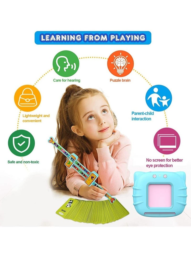 ELTRAZONE English Enlightenment Card Type Early Education Machine ， Toddler learning Toys， Suitable for 1-3 years Old Children Electronic Learning Toys/ Suitable for Daycare, Preschool, Kindergarten/Boys, Girls - Image 4