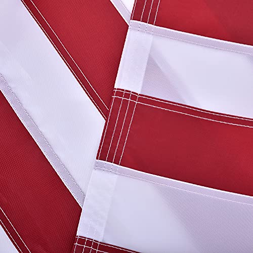 Olycole American Flag 2x3 FT, US Flag USA High Wind with Embroidered Stars, Sewn Stripes, Brass Grommets, Durable USA Flag Outdoor Outside - Image 5
