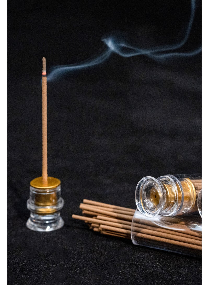 كتلة بخور عالية الجودة من خشب العود من هاينان + أعواد بخور مصنوعة يدويًا من خشب العود الشرقي النقي 100٪ عالي الجودة - Image 3