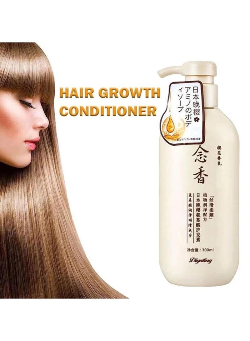 Diyating Hair Growth Sakura Japanese Conditioner - 300ml - Image 2