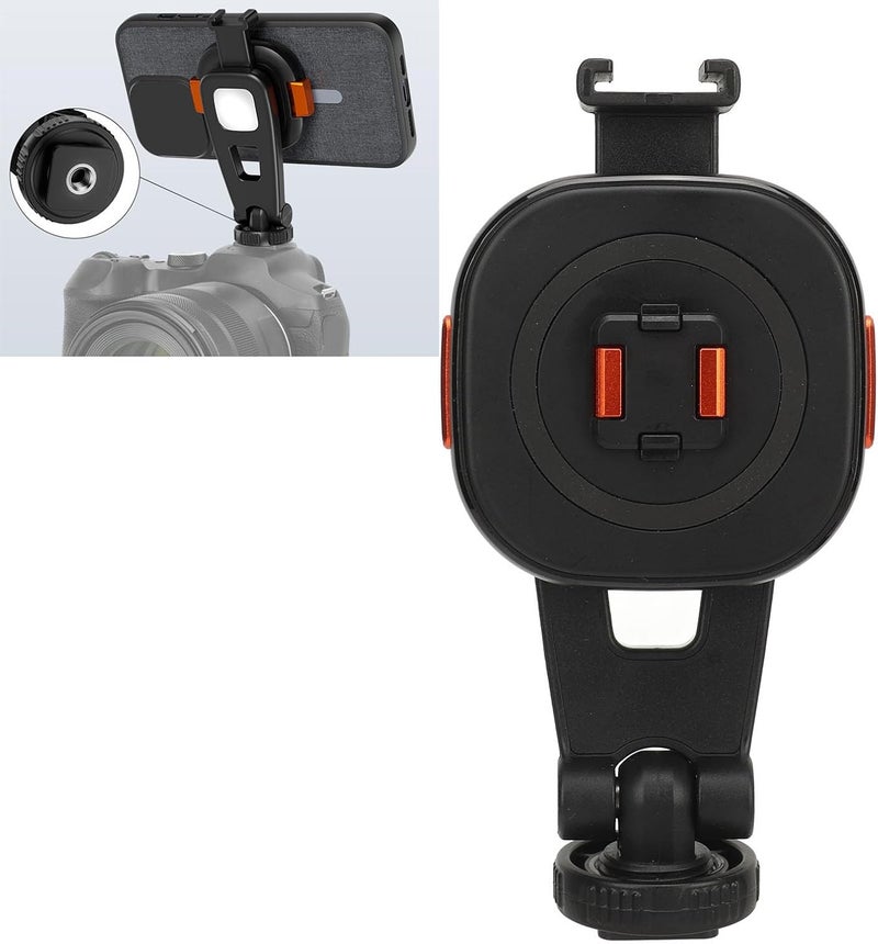 ANGGREK Magnetic Phone Tripod Mount, Magnetic Phone Tripod Holder 20N Quick Release Easy to Install for Phone Accessory - Image 2