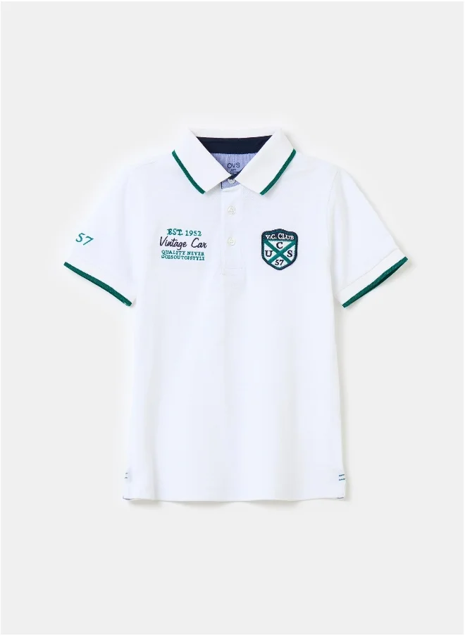 او في اس Ovs Polo M/C     Optical Whit