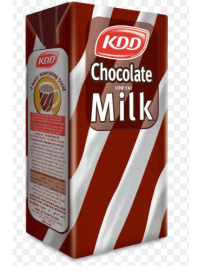 KDD chocolate milk, low fat milk drink, chocolate dairy drink, KDD milk pack, kids milk drink, chocolate beverage, milk drink 24 pack - Image 1