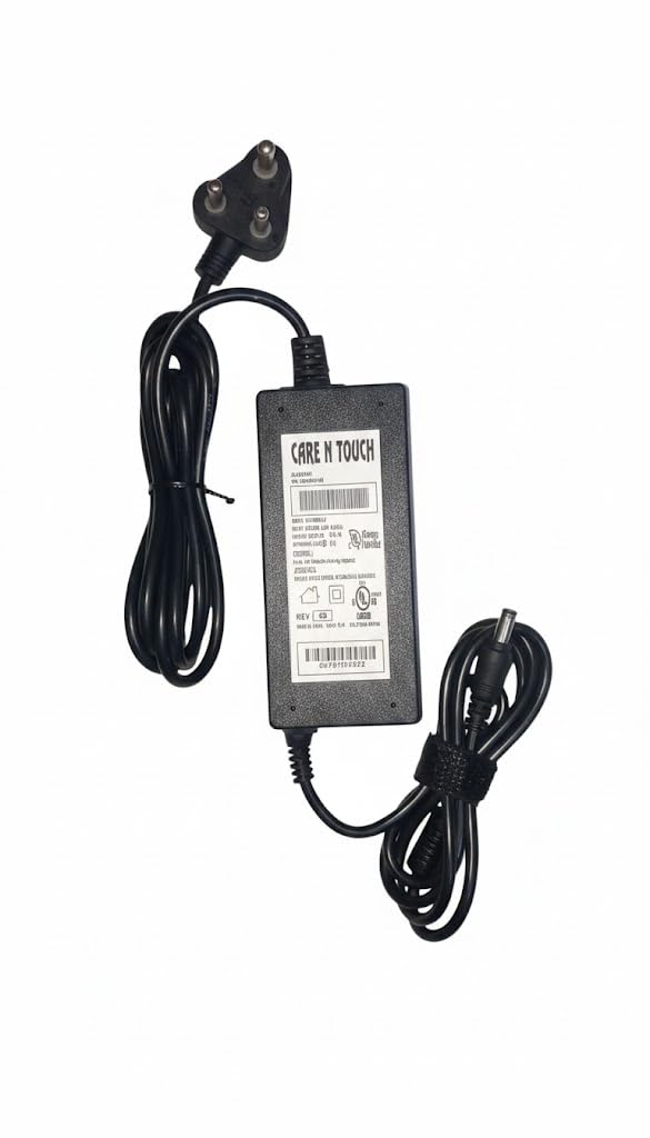 CARE 'N' TOUCH AC 12 Volt 3 Amps Heavy Duty 3 Pin Plug-in Power Adapter Supply for Led Striplight, Dc Motor, CCTV Camera, Battery Charging and Other Compatible Devices, Black - Image 3