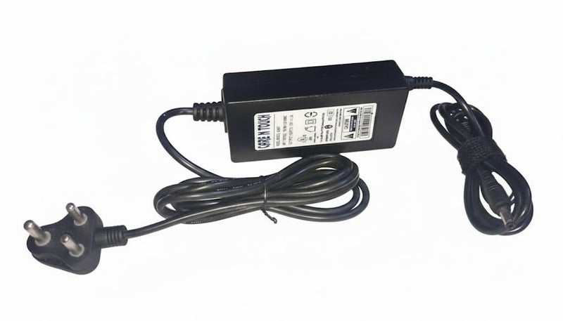 CARE 'N' TOUCH AC 12 Volt 3 Amps Heavy Duty 3 Pin Plug-in Power Adapter Supply for Led Striplight, Dc Motor, CCTV Camera, Battery Charging and Other Compatible Devices, Black - Image 2