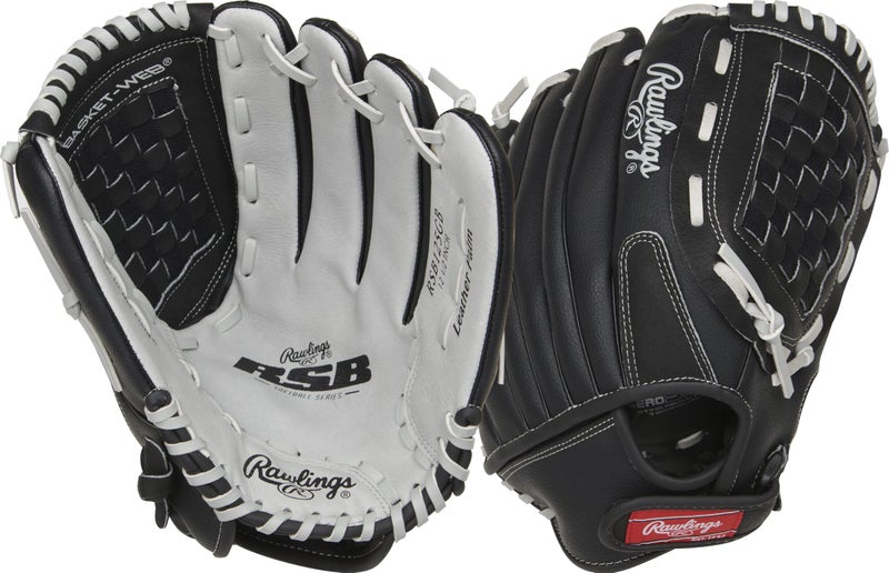 Rawlings | RSB Slowpitch Softball Glove | Right Hand Throw | 12.5" - Basket Web - Image 1