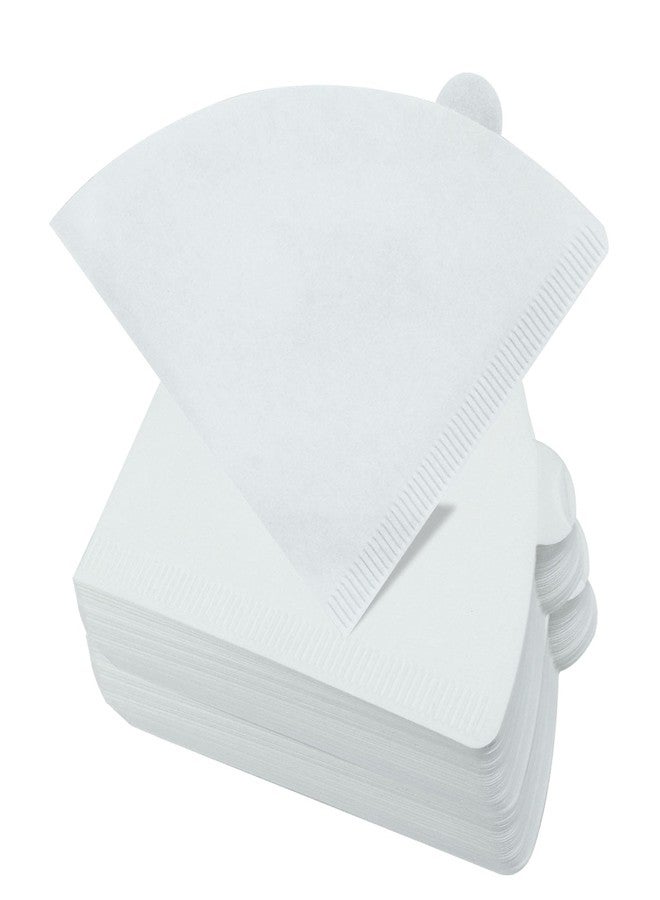 Cionyce Cone Coffee Filters Size 02, 200Pcs 2-4 Cups Disposable White Coffee Filter Paper, Compatible with V60 and Conical Shaped Pour Over Coffee Dripper - Image 1