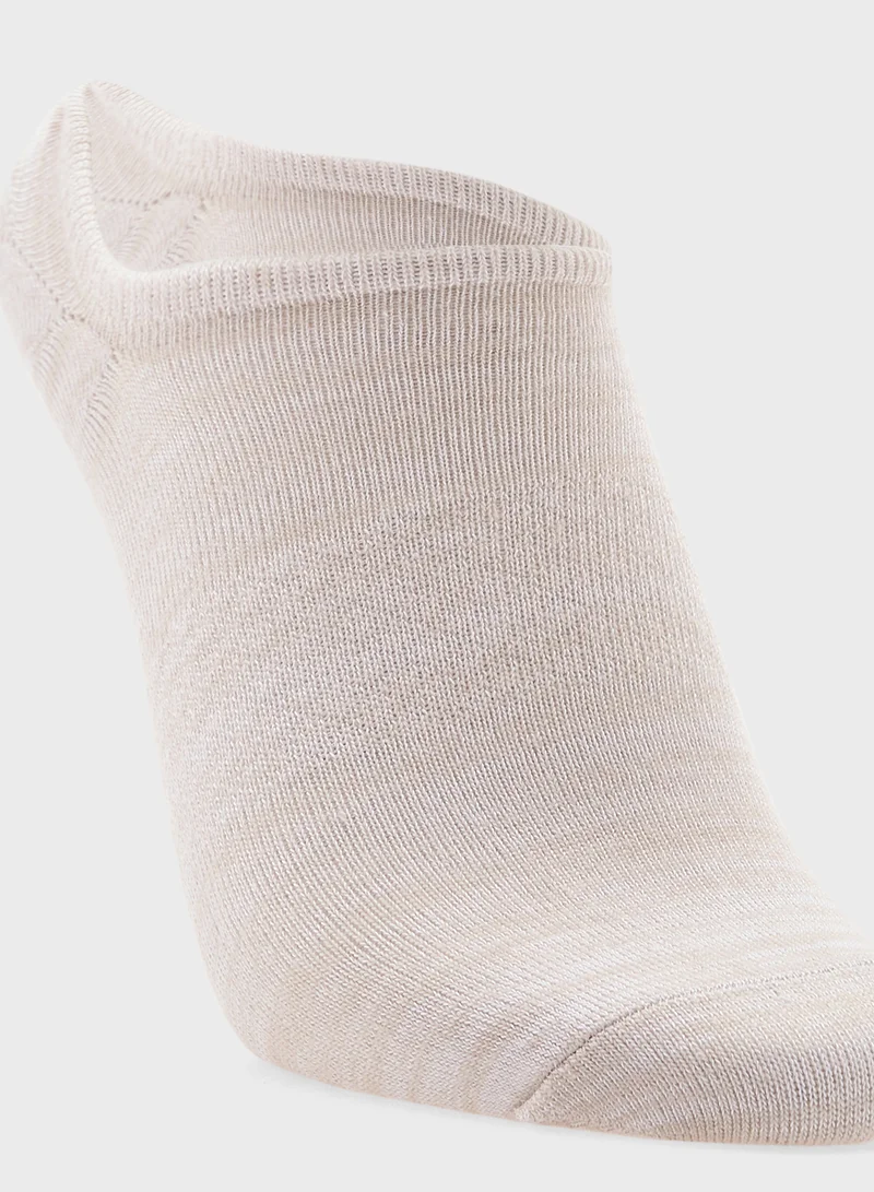 SKECHERS Kids 6 Pack Non Terry No Show Socks