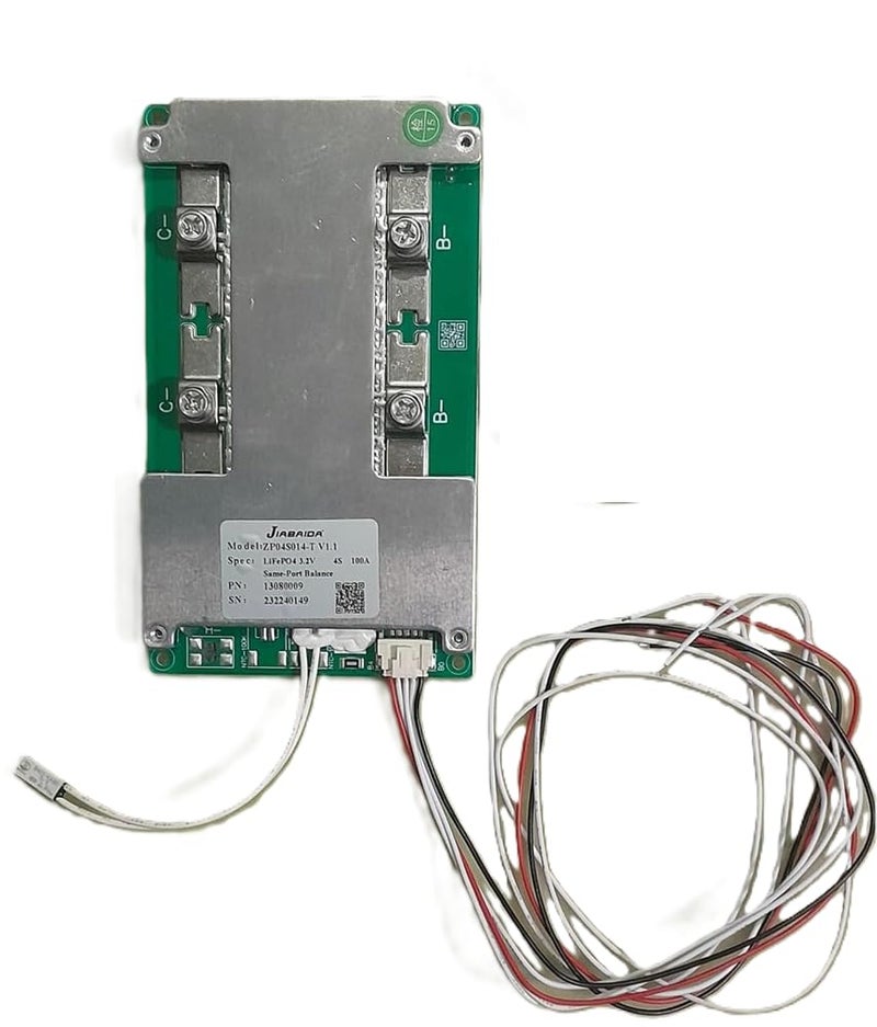 HKN ENTERPRISES HKN 4S 100A BMS for LiFePO4 Battery Packs, NTC Supported, Overcharge & Short Circuit Protection for Solar, E-Bike, Inverter & DIY Power Systems - Image 1