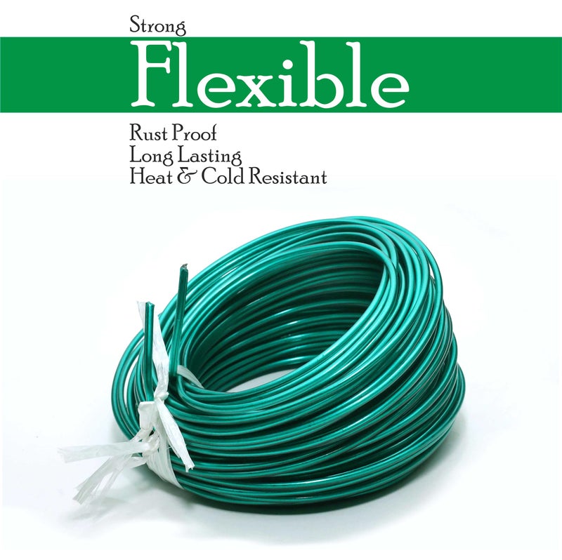 Pure Source India PVC Coated Heavy Duty GI Wire Rope | Clothesline | Ideal for Drying Heavy Clothes | Length 5 Meter | Assorted Colours | Pack of 1 (Colour as per Availability) - Image 4