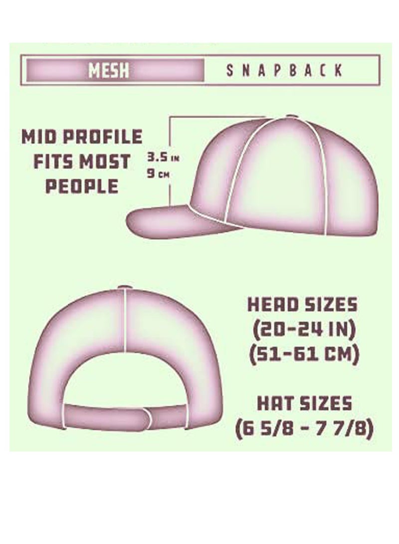 Mordely Animal Trucker Hat, Hat Breathable Baseball Hat Adjustable Trucker Hat Men, Fishing Hats for Travel Fitness - Image 4