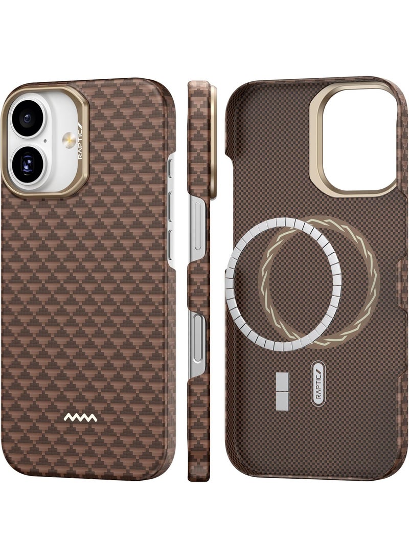 Aramid Skin for iPhone 17 Case [MagSafe] Ultra Slim 1500D Aramid Fiber cover - Humble