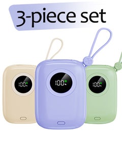 30000mAh (3xKigo10) Kit: High Capacity, Multi-Output Portable Charging Solution with Fast Charging, Enhanced Safety and Versatile Compatibility for Smartphones, Tablets and More - Purple, Green, Beige - pzsku/Z0225726AEDD01D0C4DD7Z/45/_/1729519339/d80faca9-893f-4138-a55f-2588e132c9a8