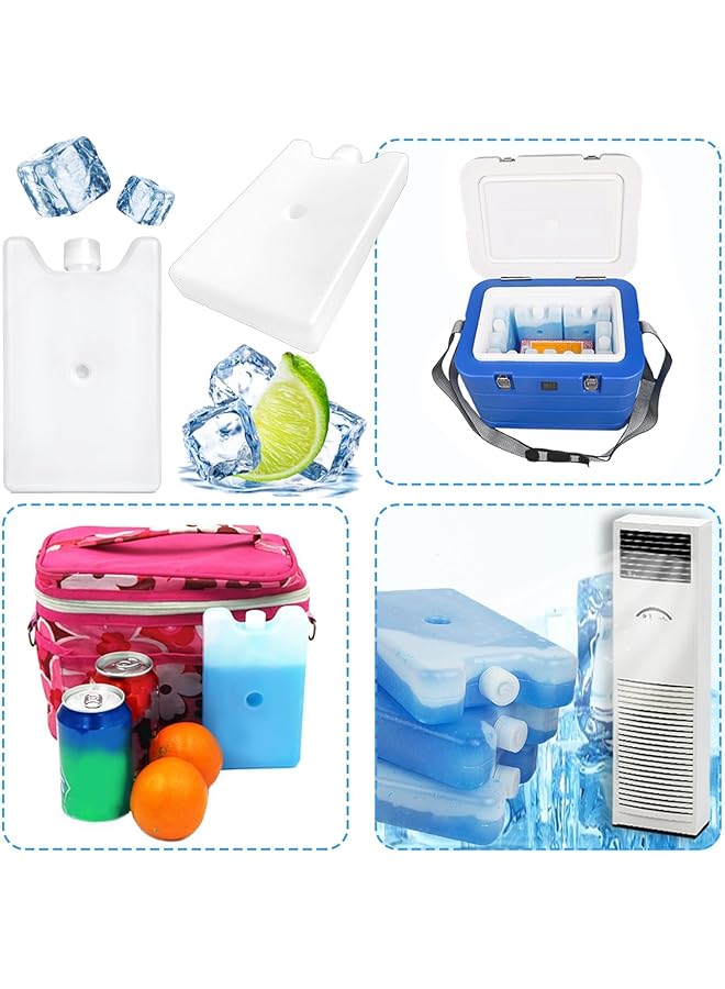 Aputue Ice Packs 2 Pack 150ML Cooler Ice Packs with Safe and Durable Reusable Freezer Blocks for Lunch Boxes and Coolers Freezer Blocks for Daily Use Outdoor Activities Picnics Travel and School - Image 4