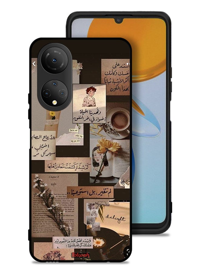 Tolwak Honor X7 Protective Case Cover Arabic Quotes Vintage - Image 1
