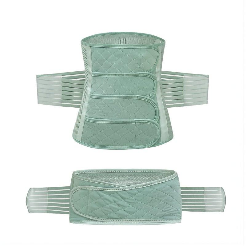 Postpartum Belly Wrap Everyday Use Under Clothes Support Belt for Work Shopping - Image 1