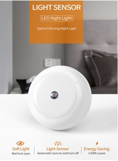 EHOME LED Baby Night Lights Plug into Wall [6Pack], Nightlight with Light Sensors for Kids Room, Bathroom Stair Lights, Hallway Light, Warm White  - Image 5