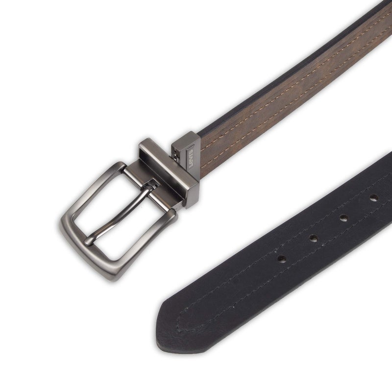 Levi's Levi's Men's Reversible Casual Jeans Belt, Brown/Black 1, X-Large (42-44)  - Image 5