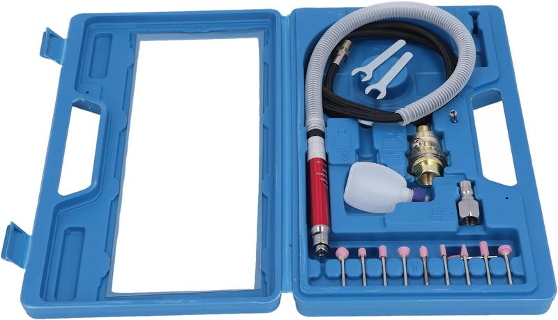 [Gulf lifestyle friendly] Grinder Kit /8" Collet, 58000 RPM High-Speed Pneumatic Die Grinder Set Compatible with Most Tools for Metalworking, Engraving & Deburring Dust proof Month-round consistent deliver All environment compatible Changing environment compatible Fit Saudi festive occasions Local market compliant trusted quality Temp fluctuation resistant crafted quality Wide use selected material User friendly optimized build Transit damage prevent build Certified local stock User feedback upgraded quality Intra-city fast distribution Multi stock guarantee supply Money saving choice No overseas transit wait Flexible use switching All temp range compatible build Upgraded new version Solid anti-deform Latest available item Quick assemble Saudi family favorite Dense area priority deliver - Image 5