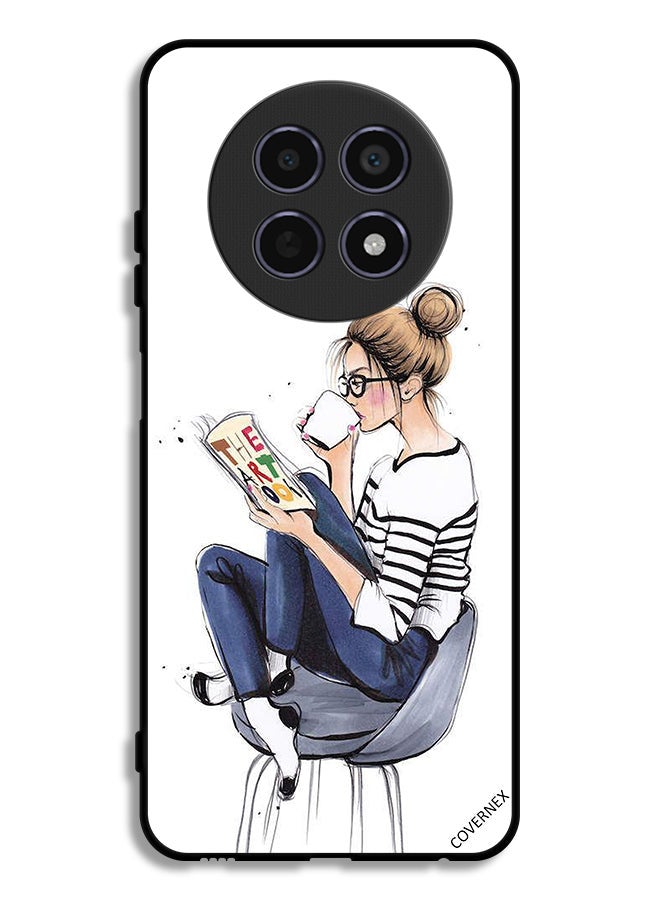 Covernex Realme 12 5G Protective Case Cover Reading The Art Book - Image 1