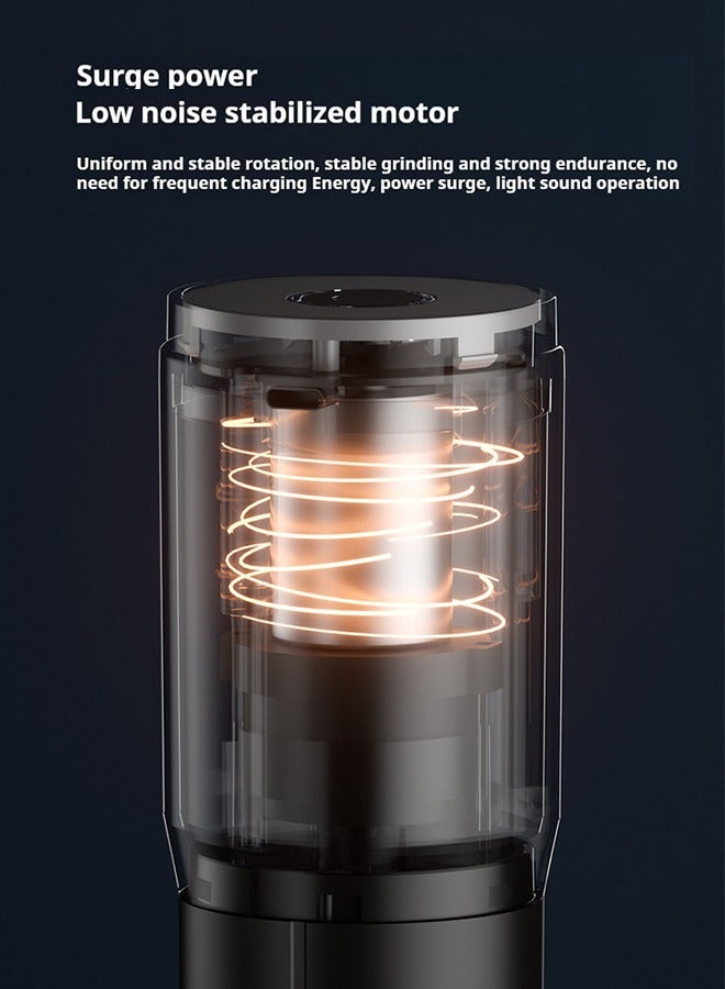 Electric Coffee Grinder, Travel Portable Coffee Bean Grinder For Home Camping And Office Travel, USB Rechargeable - Image 4